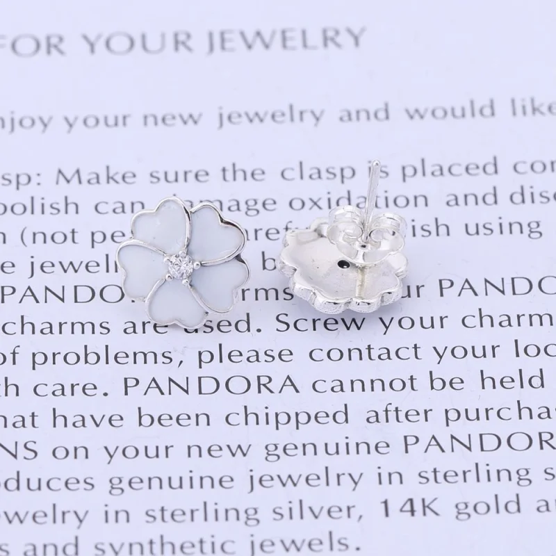 (imagem para) Brinco PANDORA Flores do Campo - 290569EN12 - Visualizar 2