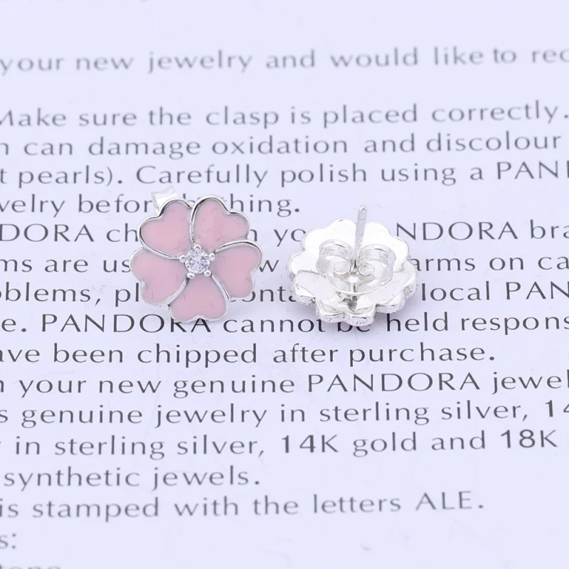 (imagem para) Brinco PANDORA Flores do Campo - 290569EN12 - Visualizar 3