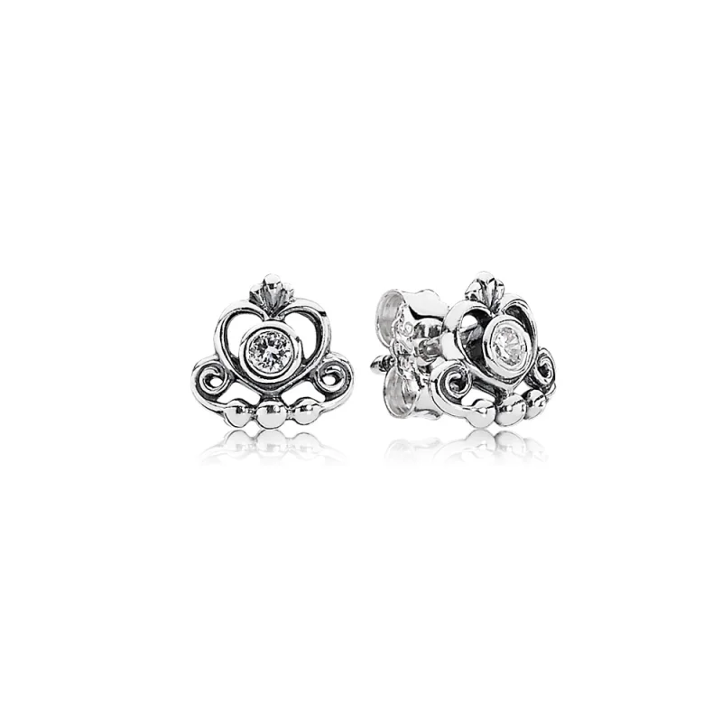 (imagem para) Brinco PANDORA Tiara De Princesa
