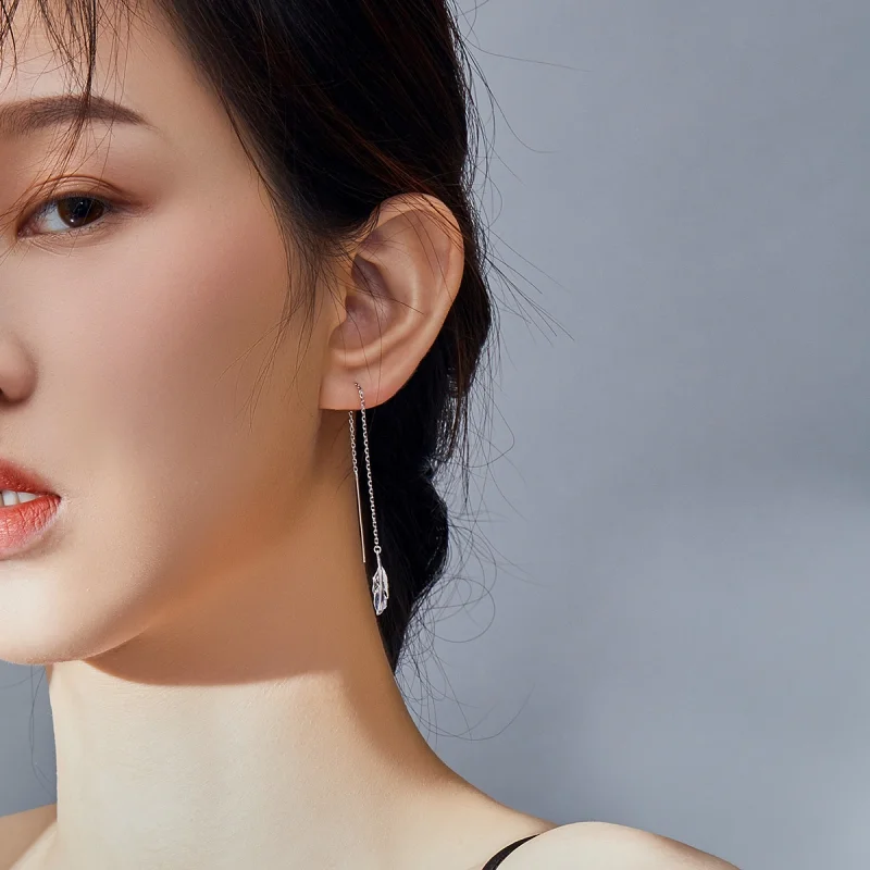 (imagem para) Brinco Pluma life Pandora - SCE786 - Visualizar 7