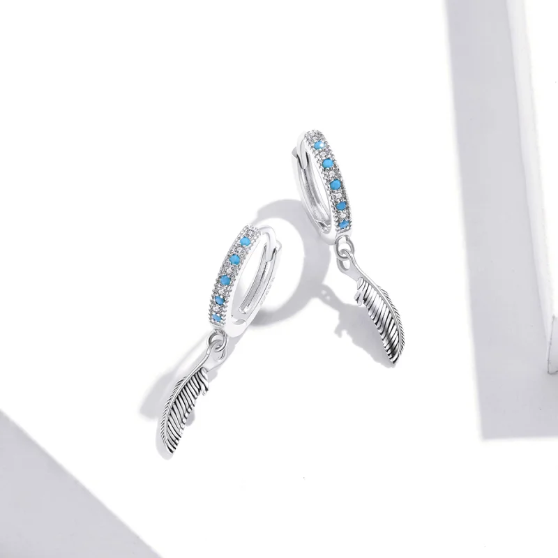 (imagem para) Brinco Pluma life Pandora - SCE898 - Visualizar 4