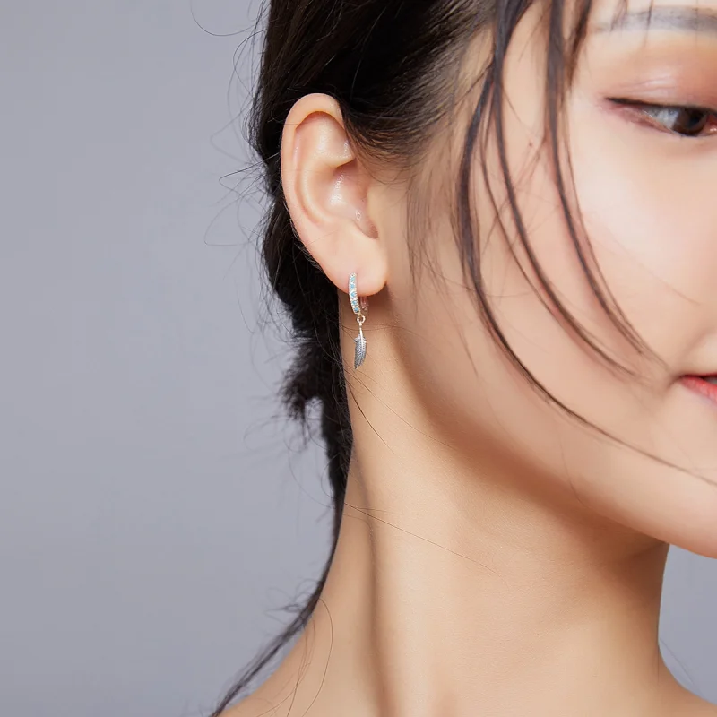 (imagem para) Brinco Pluma life Pandora - SCE898 - Visualizar 7