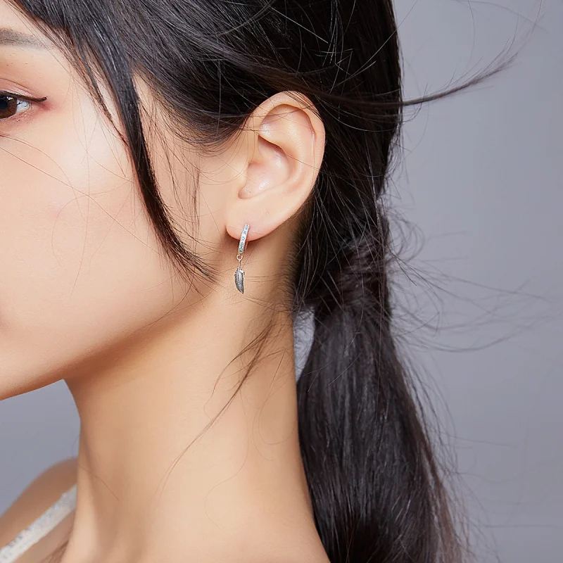 (imagem para) Brinco Pluma life Pandora - SCE898 - Visualizar 8