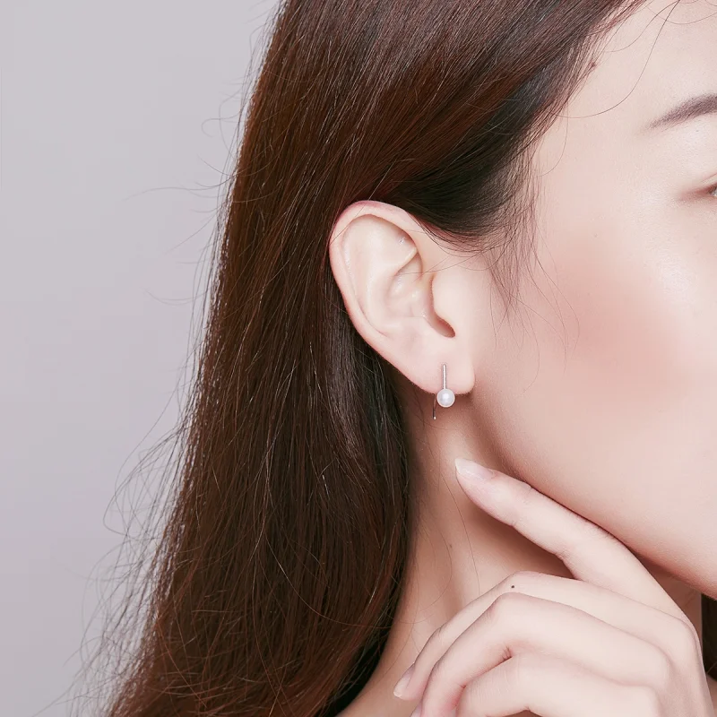 (imagem para) Brinco Pérola life Pandora - SCE604-A - Visualizar 8