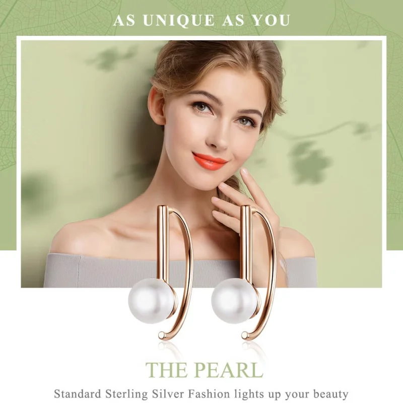 (imagem para) Brinco Pérola life Pandora - SCE604 - Visualizar 2