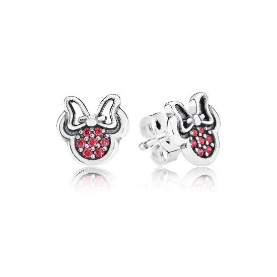(imagem para) Brincos Pandora de prata Disney, Minnie