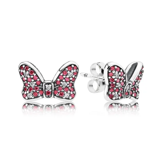 (imagem para) Brincos Pandora de prata Arco Espumante de Minnie