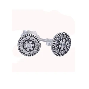 (imagem para) Brincos Pandora de prata Elegância