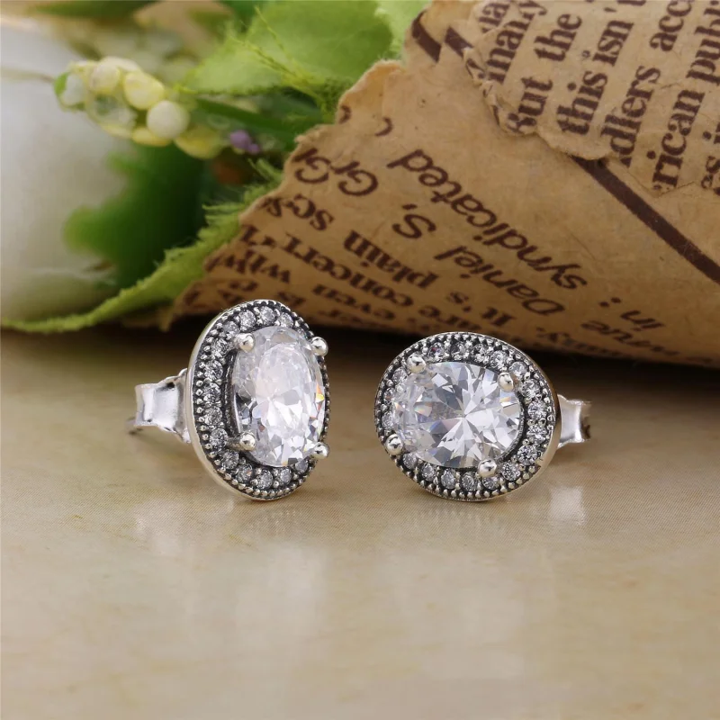 (imagem para) Brincos PANDORA Vintage Elegance - 296247CZ - Brincos PANDORA - Visualizar 3