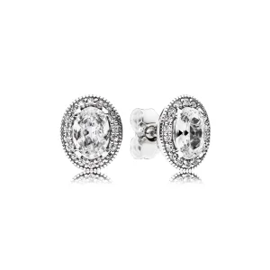 (imagem para) Brincos PANDORA Vintage Elegance - 296247CZ - Brincos PANDORA