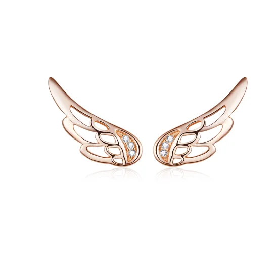(imagem para) Brincos Petit Asas de Elfo estilo Pandora Rose - SCE343-C