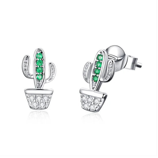(imagem para) Brincos Petit Cacto life Pandora - SCE522