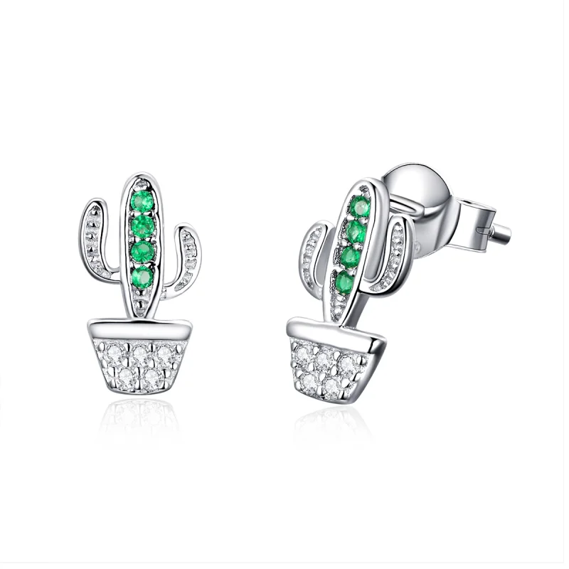 (imagem para) Brincos Petit Cacto life Pandora - SCE522