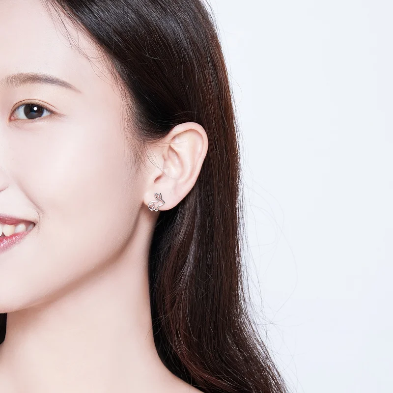 (imagem para) Brincos Petit Coelho life Pandora - SCE698 - Visualizar 6