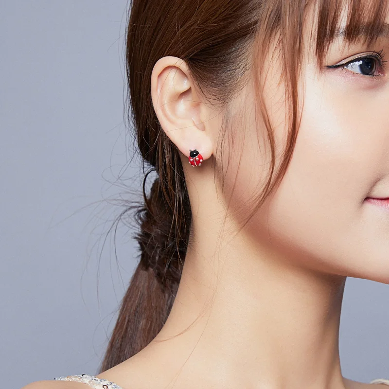 (imagem para) Brincos Petit Elfos de Jardim estilo Pandora - SCE917 - Visualizar 8