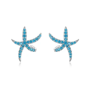 (imagem para) Brincos Petit Estrela do Mar estilo Pandora - BSE136
