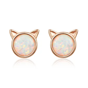 (imagem para) Brincos Petit Estrela miau estilo Pandora Rose - SCE538