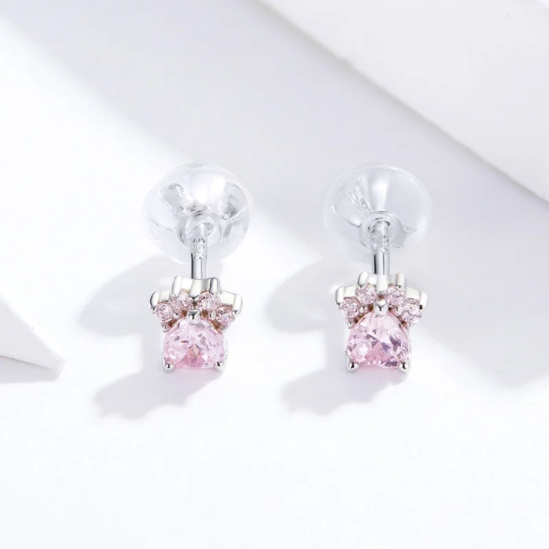 (imagem para) Brincos Petit Garras Brotantes estilo Pandora - SCE781 - Visualizar 3