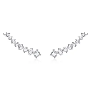 (imagem para) Brincos Petit Luz brilhante estilo Pandora - SCE920