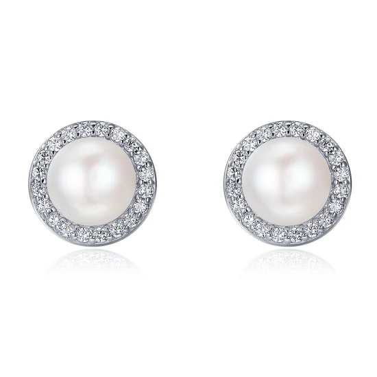 (imagem para) Brincos Petit Monólogo Elegante estilo Pandora - SCE122