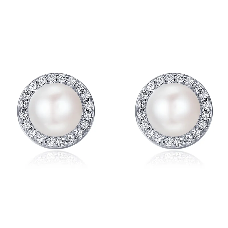 (imagem para) Brincos Petit Monólogo Elegante estilo Pandora - SCE122