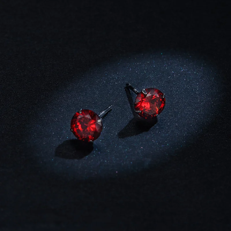 (imagem para) Brincos Petit rubi life Pandora - BSE166-RD - Visualizar 5