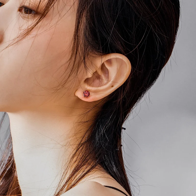 (imagem para) Brincos Petit rubi life Pandora - BSE166-RD - Visualizar 6