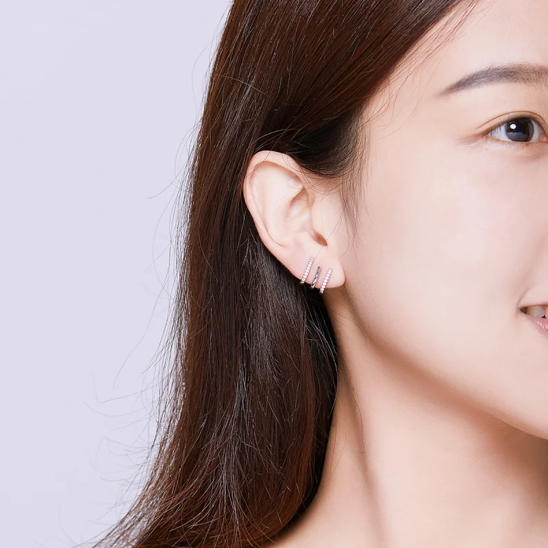 (imagem para) Brincos Petit Torção life Pandora - SCE585 - Visualizar 5