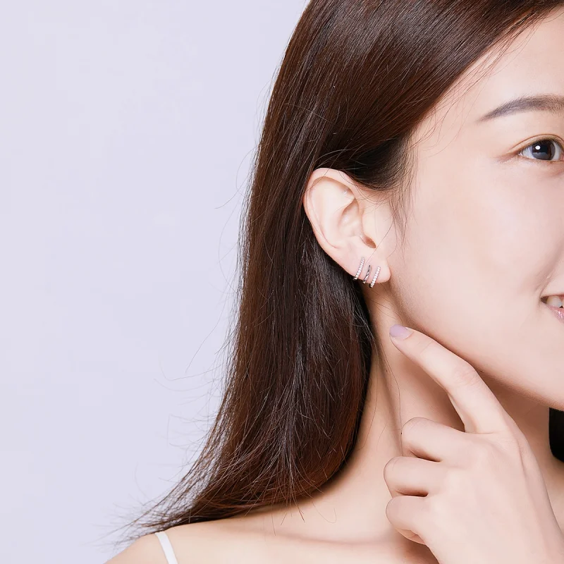 (imagem para) Brincos Petit Torção life Pandora - SCE585 - Visualizar 6