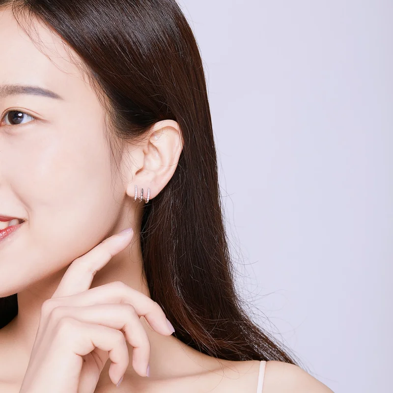 (imagem para) Brincos Petit Torção life Pandora - SCE585 - Visualizar 7