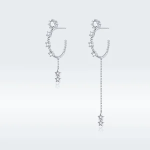 (imagem para) Pandora Style Bright Hanging Earrings - BSE310