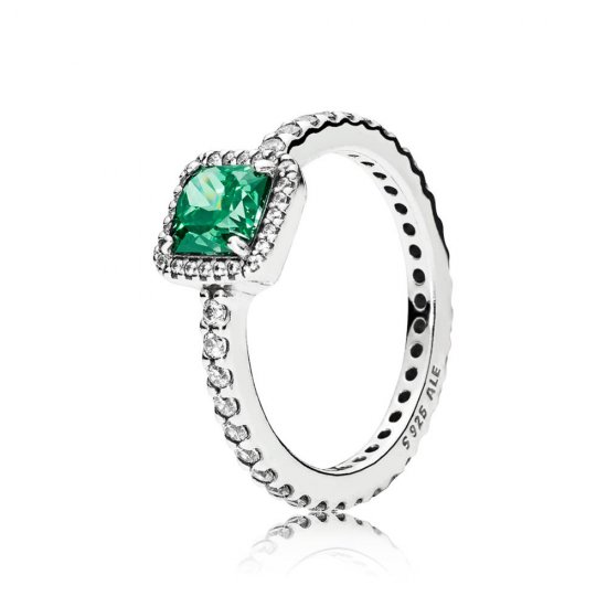 Anel PANDORA Beleza Eterna Verde - 190947GCZ  Clique na imagem para fechar