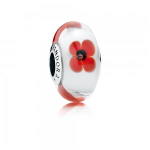Conta PANDORA Murano Papoilas - 791636 - Contas Conta PANDORA Murano Papoilas - 791636 - Contas