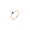 Anel Solitário Azul Claro Pandora Rose™ - 189259C02
