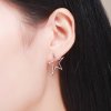 Brincos Petit Estrela moderna estilo Pandora - SCE107
