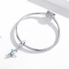 Charm Pendente Nave espacial e astronauta estilo Pandora - SCC1695