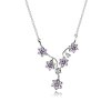 Colar PANDORA Forget-Me- Knot - Flor da Recordação - 590519ACZ-45 Colar PANDORA Forget-Me- Knot - Flor da Recordação - 590519ACZ-45