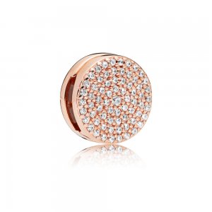 Clipe Pandora Reflexions Rose™ Deslumbrante Clipe Pandora Reflexions Rose™ Deslumbrante
