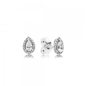 Brinco PANDORA Delicada Gota de Água Brilhante - 296252CZ Brinco PANDORA Delicada Gota de Água Brilhante - 296252CZ