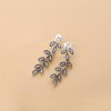 Brinco PANDORA de Prata Folhas Encantadas - 290565CZ