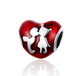 Charm Namorados de infância estilo Pandora - SCC1187 Charm Namorados de infância estilo Pandora - SCC1187