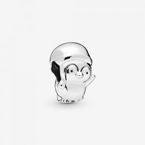 Charm Pinguim Do Papai Noel - 798477C00 Charm Pinguim Do Papai Noel - 798477C00