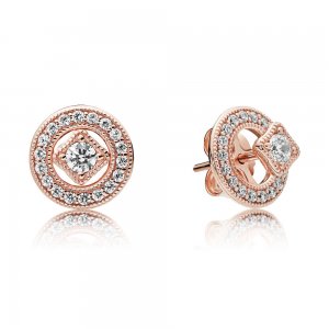 Brinco PANDORA Rose™ Encanto Vintage - 280721CZ Brinco PANDORA Rose™ Encanto Vintage - 280721CZ