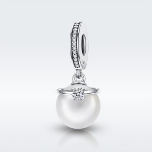 Charm Pendente Pérolas Elegantes estilo Pandora - SCC137 Charm Pendente Pérolas Elegantes estilo Pandora - SCC137