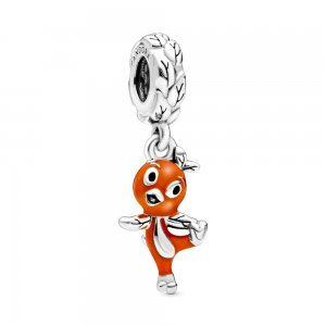 Charm Pendente Disney, pássaro laranja Pandora - 798877C01 Charm Pendente Disney, pássaro laranja Pandora - 798877C01