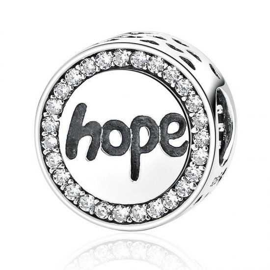 Charm Esperança life Pandora - SCC088  Clique na imagem para fechar