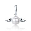 Charm Pendente Asas de Anjo pérola estilo Pandora - SCC381 Charm Pendente Asas de Anjo pérola estilo Pandora - SCC381