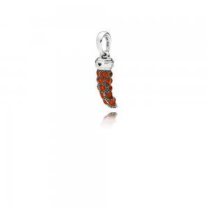 Charm Pendente PANDORA Amuleto da Sorte Vermelho - 397203EN07 Charm Pendente PANDORA Amuleto da Sorte Vermelho - 397203EN07