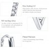 Brinco Argolas Geometria estilo Pandora - BSE162
