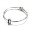 Charm Com Clip Brilho Azul - 791972C01